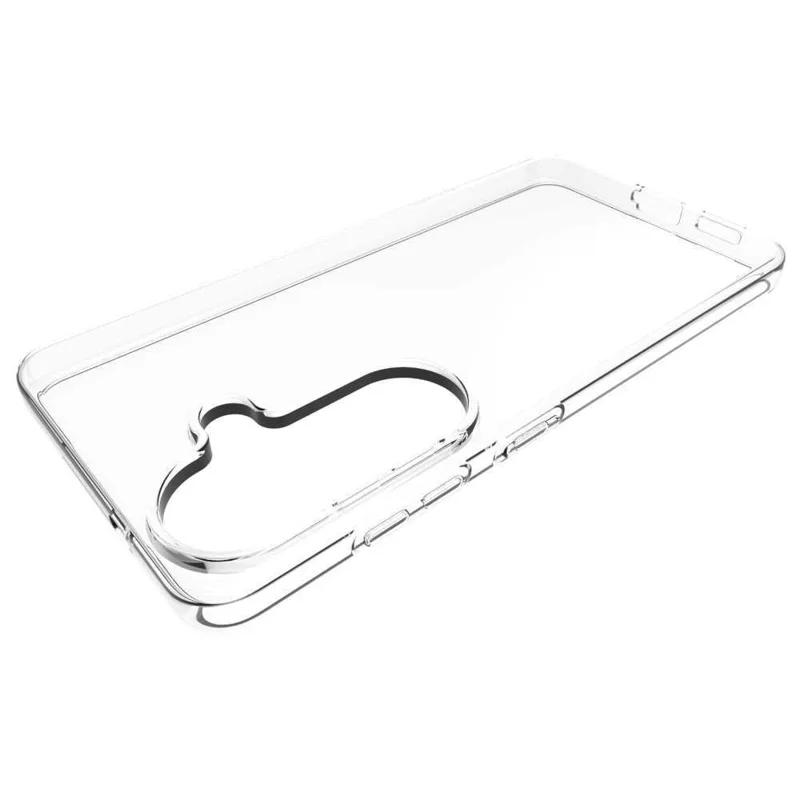 For Samsung Galaxy S26 Clear TPU Anti-Scratch Phone Case + 2.5D Arc Edge Screen Protector