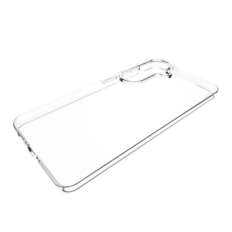 For Samsung	Galaxy S26+ Clear TPU Anti-Scratch Phone Case + 2.5D Arc Edge Screen Protector