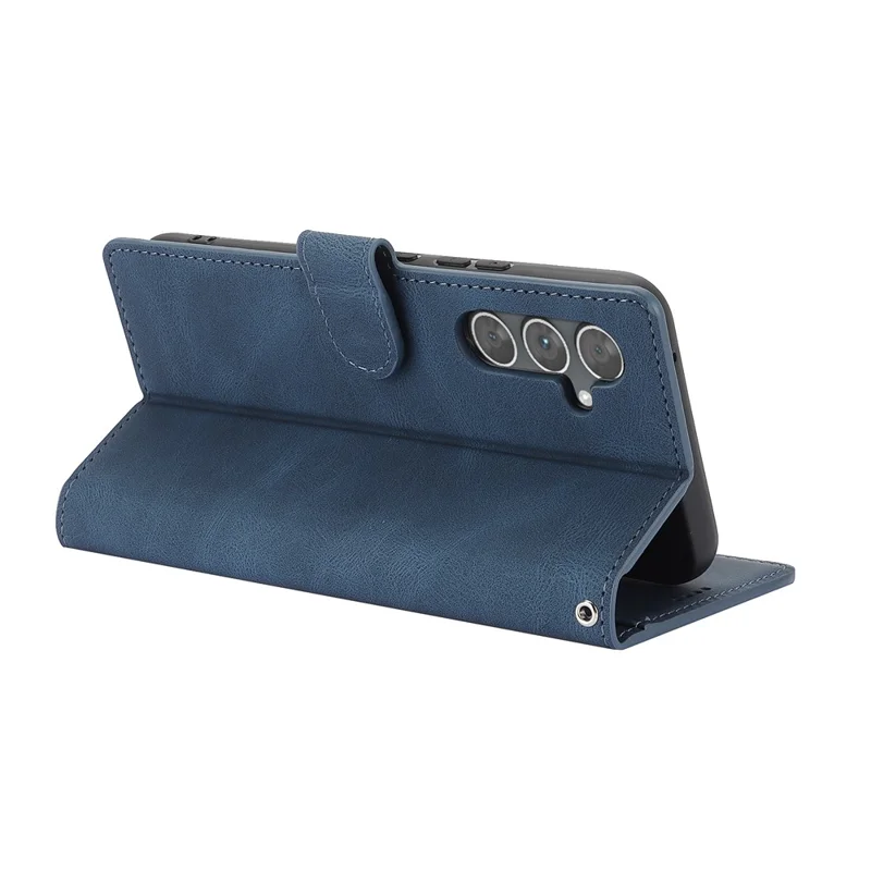 Чехол для Samsung Galaxy A37 / A56 5G / A36 5G из искусственной кожи с функцией кошелька и подставки - Синий