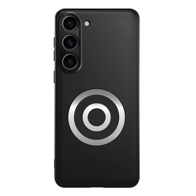 Capa para Samsung Galaxy S23+ com Dissipação de Calor em Grafeno + Latão, Capa para Telemóvel em Silicone e PC com Suporte para Suporte Magnético para Carro