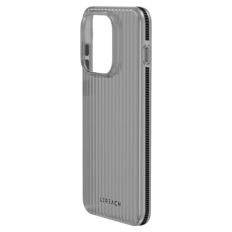 LEREACH TOC Series for Oppo Find X9 5G Case Flowing Grid PC Phone Cover - Black