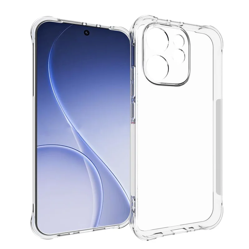 For Oppo Reno15 Pro 5G TPU Phone Case Non Slip Transparent Mobile Phone Cover