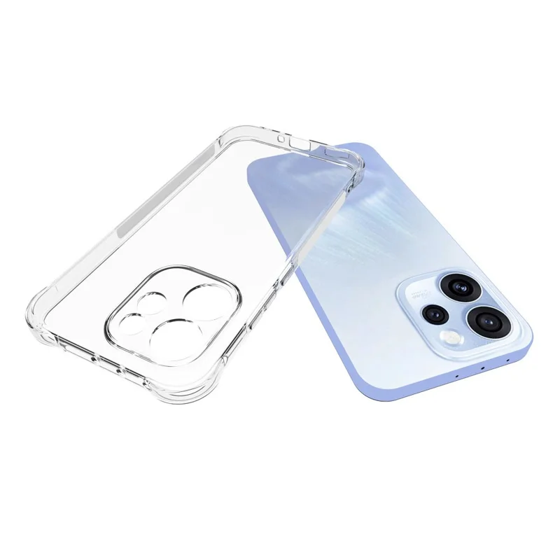 Bulk Purchasing For Oppo Reno15 Pro Max 5G (Global) / Reno15 Pro 5G (China) TPU Phone Case Non-Slip Transparent Mobile Phone Cover