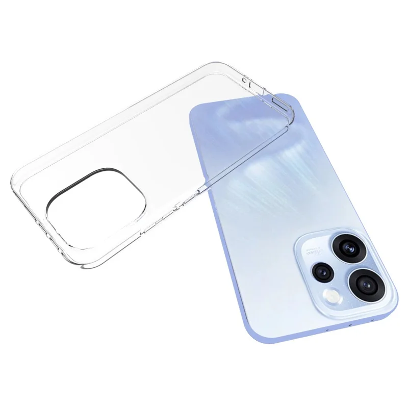 For Oppo Reno15 Pro Max 5G (Global) / Reno15 Pro 5G (China) Case Watermark Resistant TPU Clear Phone Back Cover