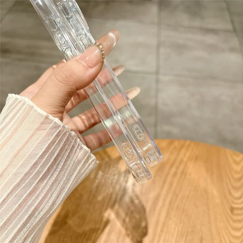 Para Xiaomi 15T Pro Compatível com MagSafe Capa Transparente PC + TPU com Película de Vidro Temperado