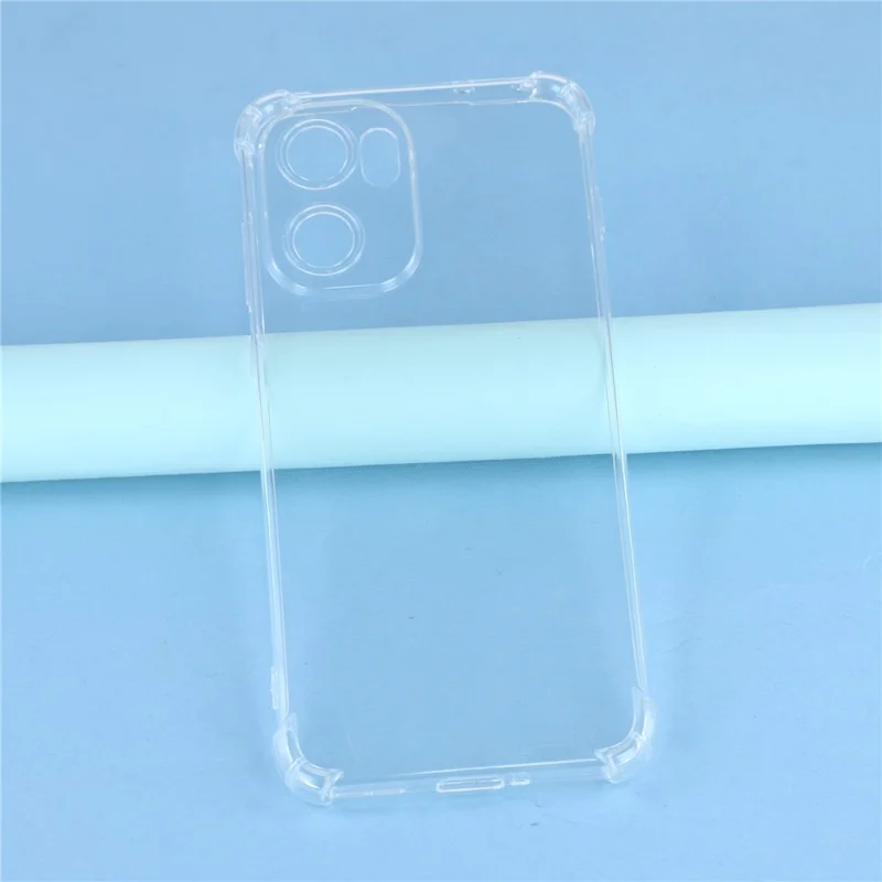For OnePlus Ace 6 5G Transparent TPU Case Reinforced Corners Drop-proof Phone Cover