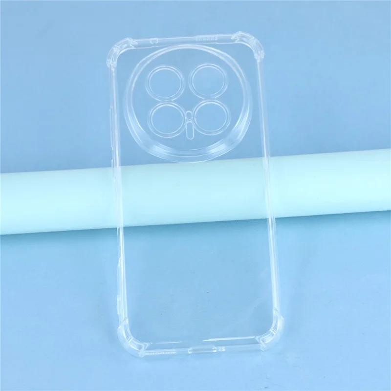 For Honor Magic8 Pro 5G Transparent TPU Case Reinforced Corners Drop-proof Phone Cover