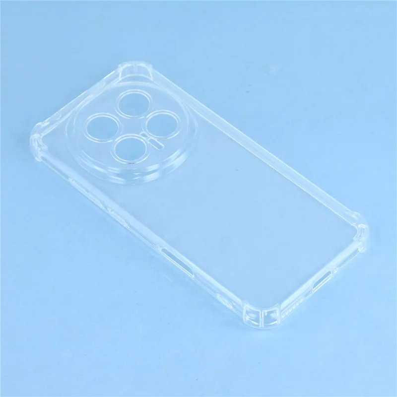 For Honor Magic8 Pro 5G Transparent TPU Case Reinforced Corners Drop-proof Phone Cover