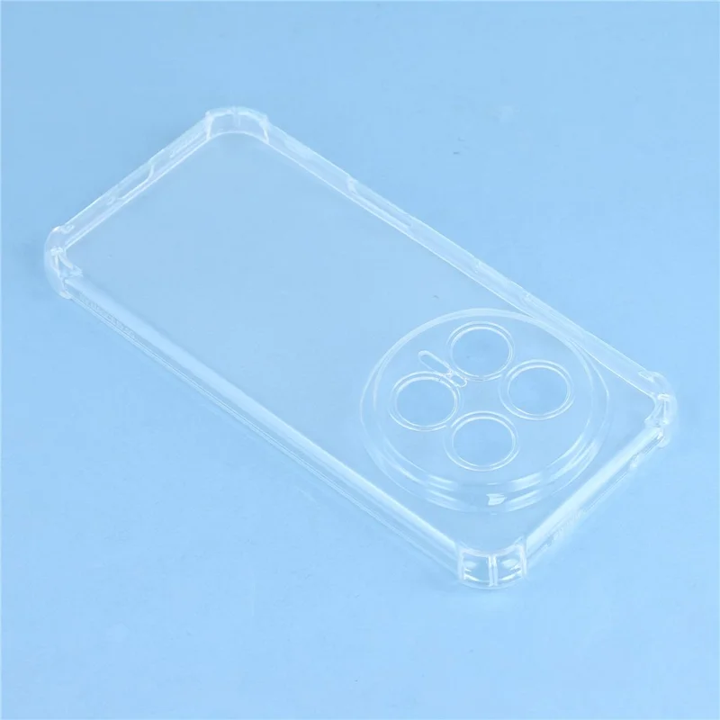 For Honor Magic8 Pro 5G Transparent TPU Case Reinforced Corners Drop-proof Phone Cover