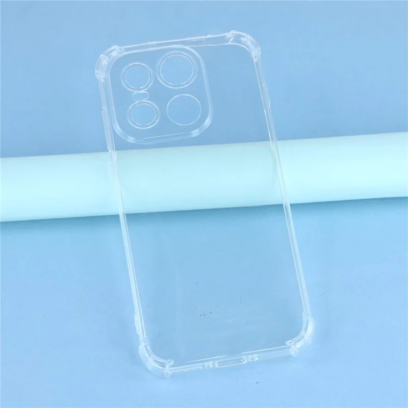 For OnePlus 15 5G Transparent TPU Case Reinforced Corners Drop-proof Phone Cover