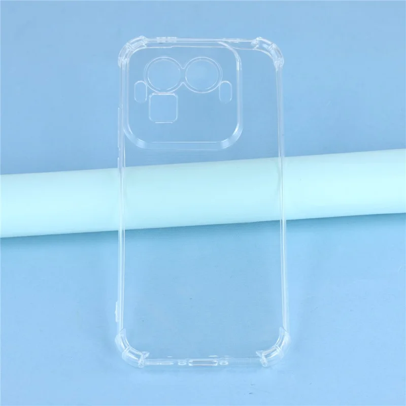 Für Realme GT 8 Pro 5G Transparente TPU-Hülle Verstärkte Ecken Stoßfeste Handyhülle