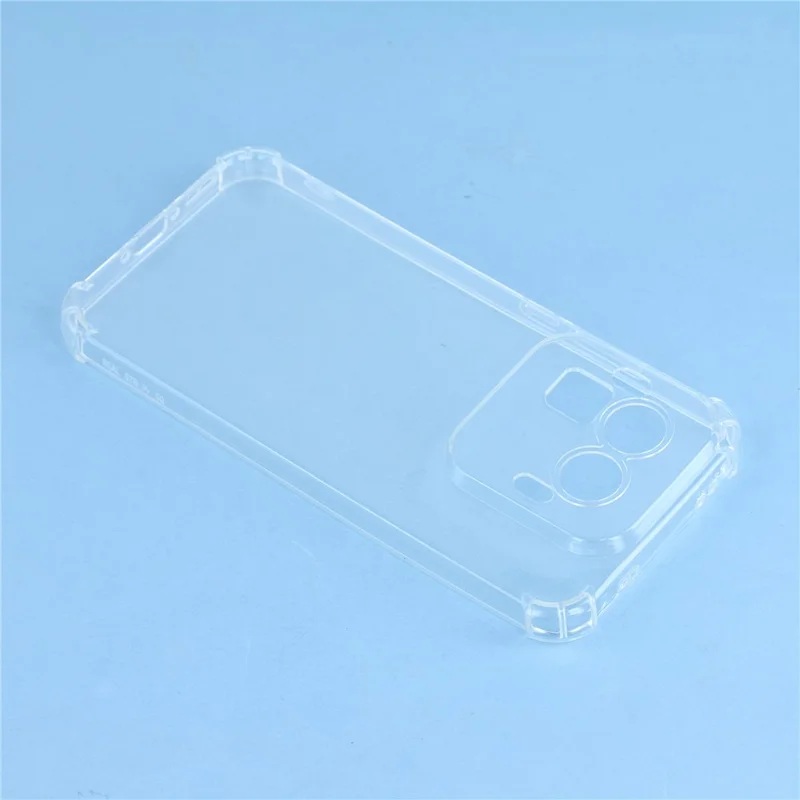 Für Realme GT 8 Pro 5G Transparente TPU-Hülle Verstärkte Ecken Stoßfeste Handyhülle