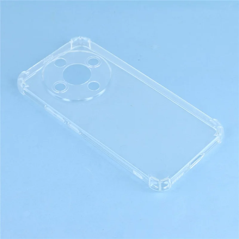 For Honor X9d 5G Transparent TPU Case Reinforced Corners Drop-proof Phone Cover