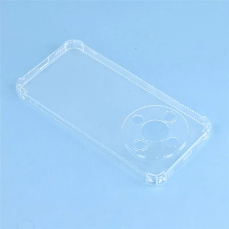 For Honor X9d 5G Transparent TPU Case Reinforced Corners Drop-proof Phone Cover