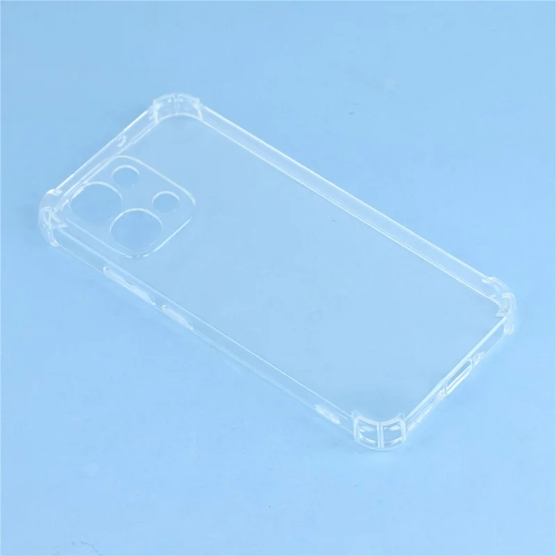 Capa para Telemóvel Oppo F31 5G / A6 Pro 5G / A6 Pro 4G Transparente Capa TPU Cantos Reforçados Capa à Prova de Quedas