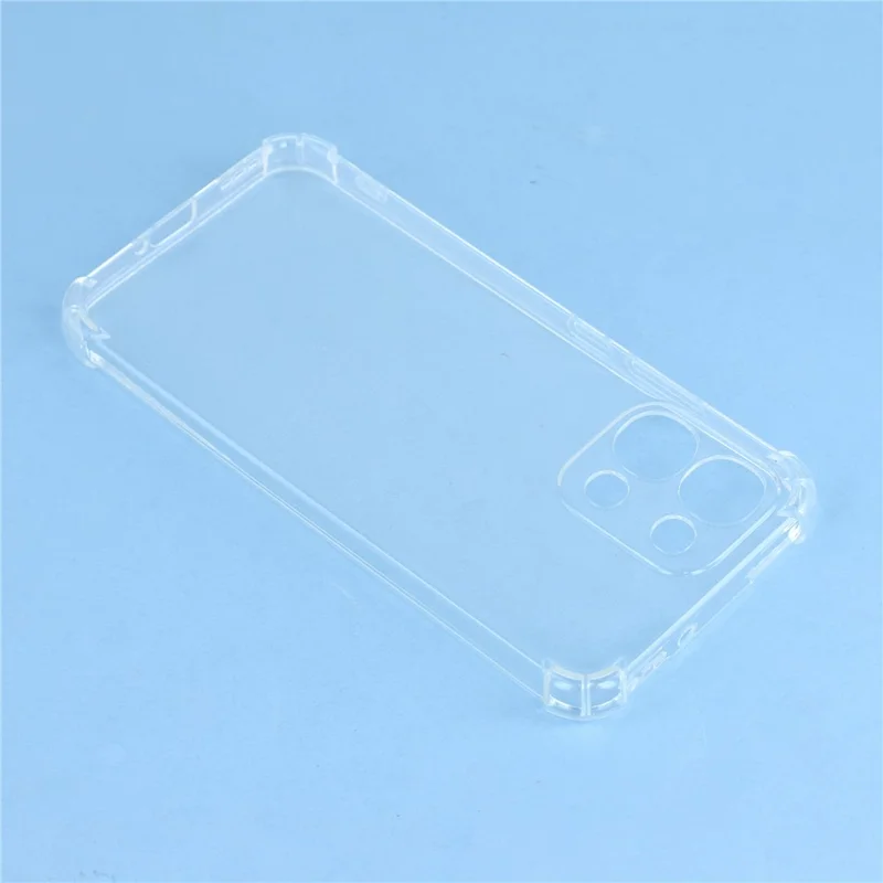 Capa para Telemóvel Oppo F31 5G / A6 Pro 5G / A6 Pro 4G Transparente Capa TPU Cantos Reforçados Capa à Prova de Quedas