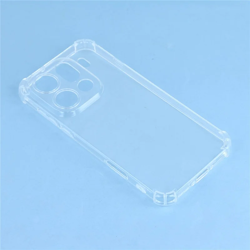 Przezroczysta obudowa TPU na Oppo Find X9 Pro 5G z wzmocnionymi narożnikami, odporna na upadki