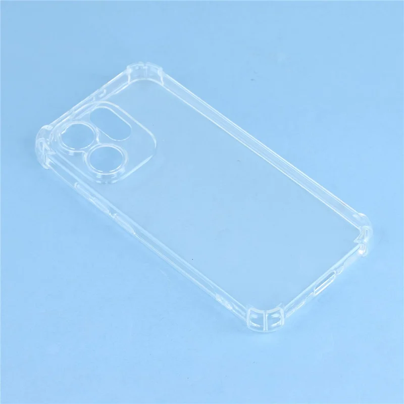 For Oppo Reno15 Pro 5G (Global) / Reno15 5G (China) Transparent TPU Case Reinforced Corners Drop-proof Phone Cover