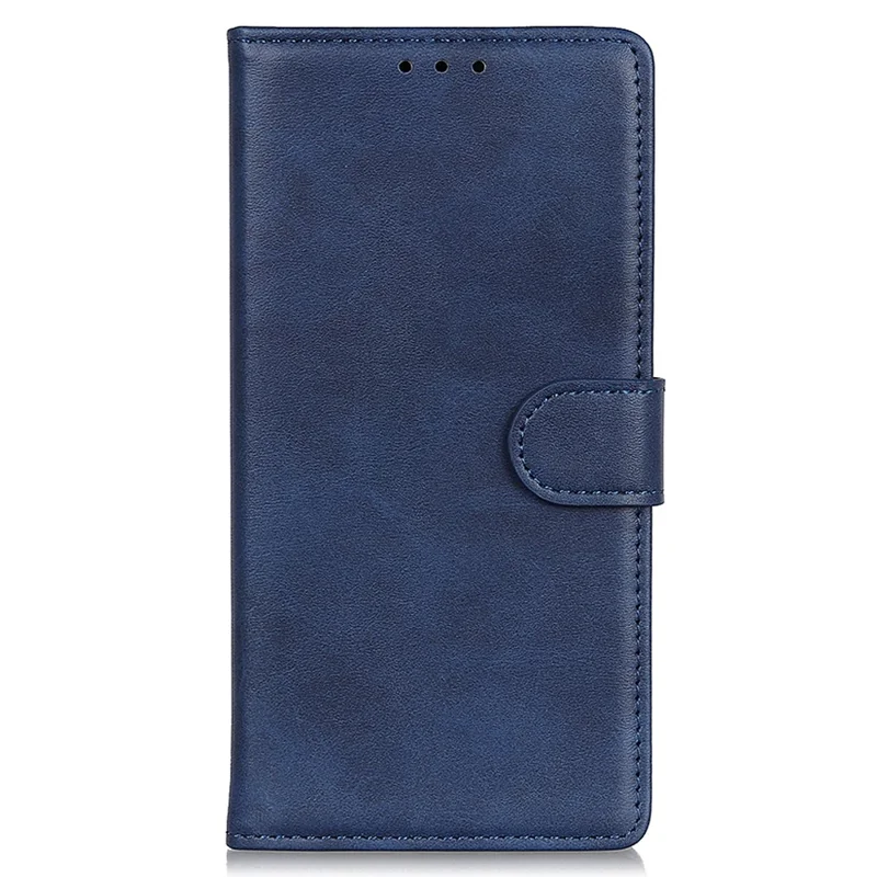 Voor Xiaomi Redmi K90 Pro Max 5G / Poco F8 Ultra hoesje met textuur van koeienleer Lederen portemonnee standaard telefoonhoes - Blauw