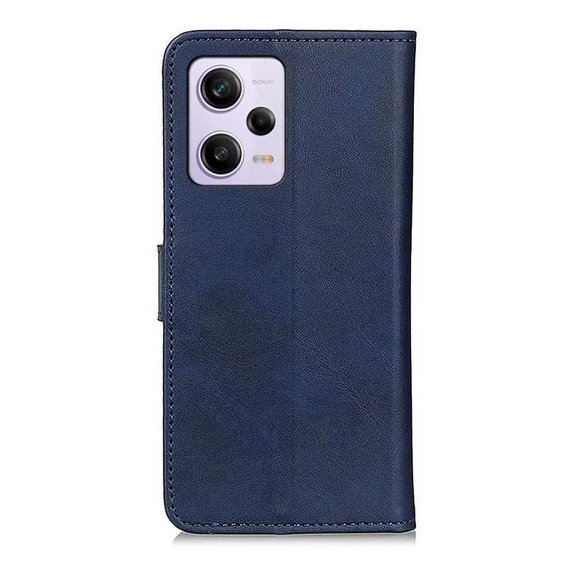 Для Xiaomi Redmi Примечание 12 Pro+ 5G Cowhide Texture PU - Синий