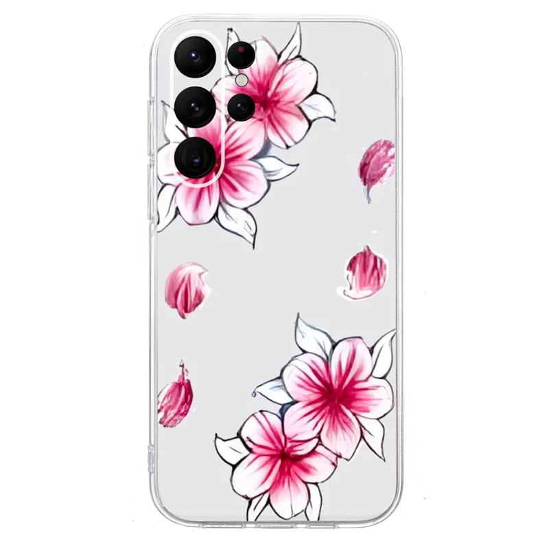Samsung Galaxy S26 Ultra hoesje zacht TPU patroonbedrukte telefoonhoes - Sakura