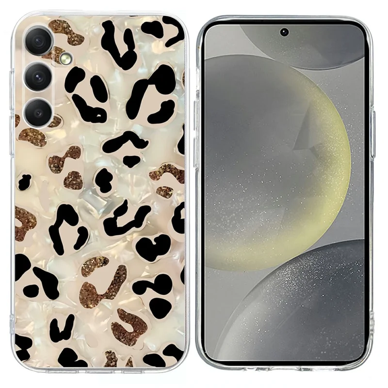 For Samsung Galaxy S26 / S26 Pro Case Pattern Printing Shockproof Soft TPU Phone Cover - Leopard Print