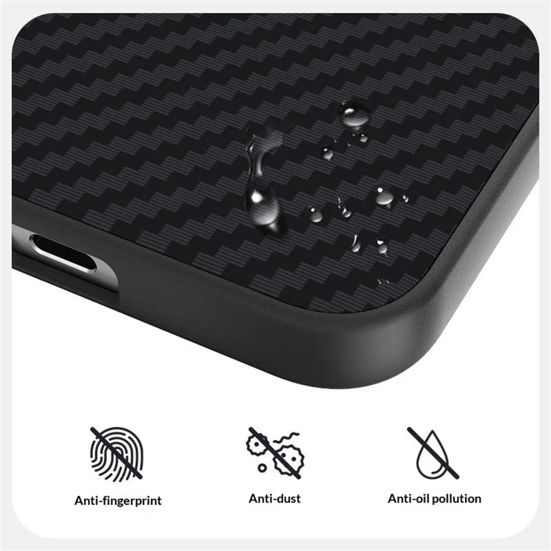 ABEEL Etui magnetyczne do Huawei Mate 80 Pro Max, pokrowiec na telefon z fakturą węglową – Czarny / Czerwony