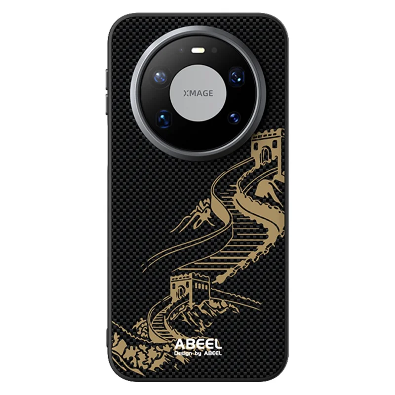 ABEEL لجهاز Huawei Mate 80 Pro Max غطاء مغناطيسي رفيع للغاية من مادة PC وTPU، غطاء خلفي للهاتف - سور الصين العظيم