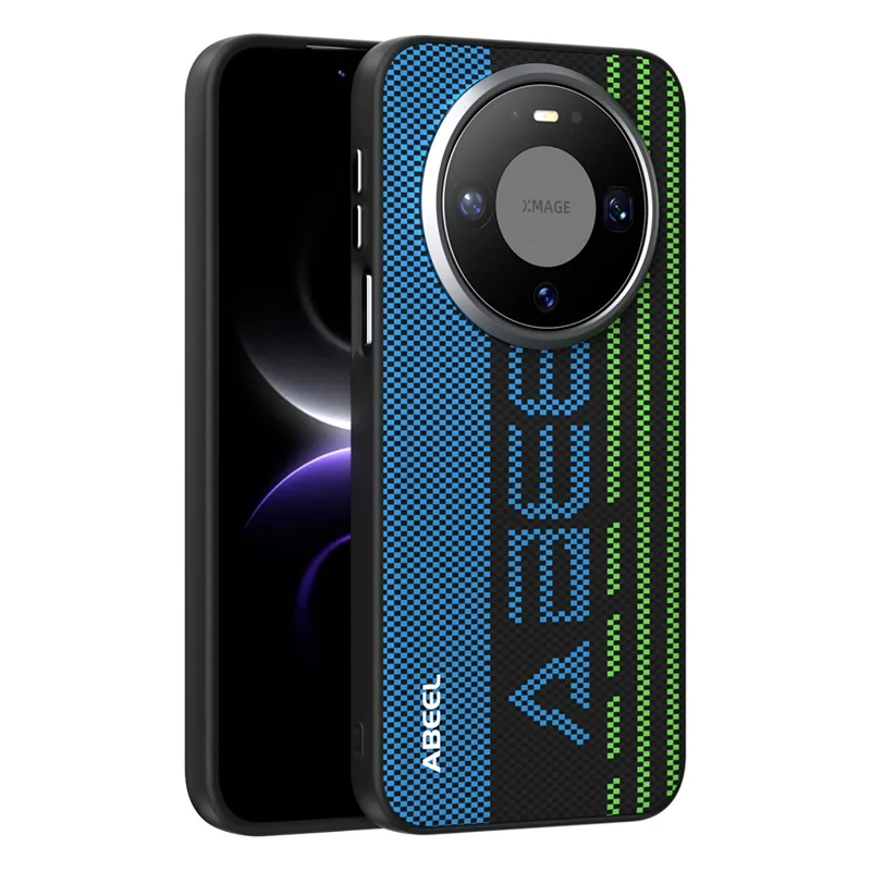 ABEEL Etui magnetyczne do Huawei Mate 80 Pro z nadrukiem, pokrowiec z PC, TPU, aluminium i skóry - Wyjątkowe nr 1