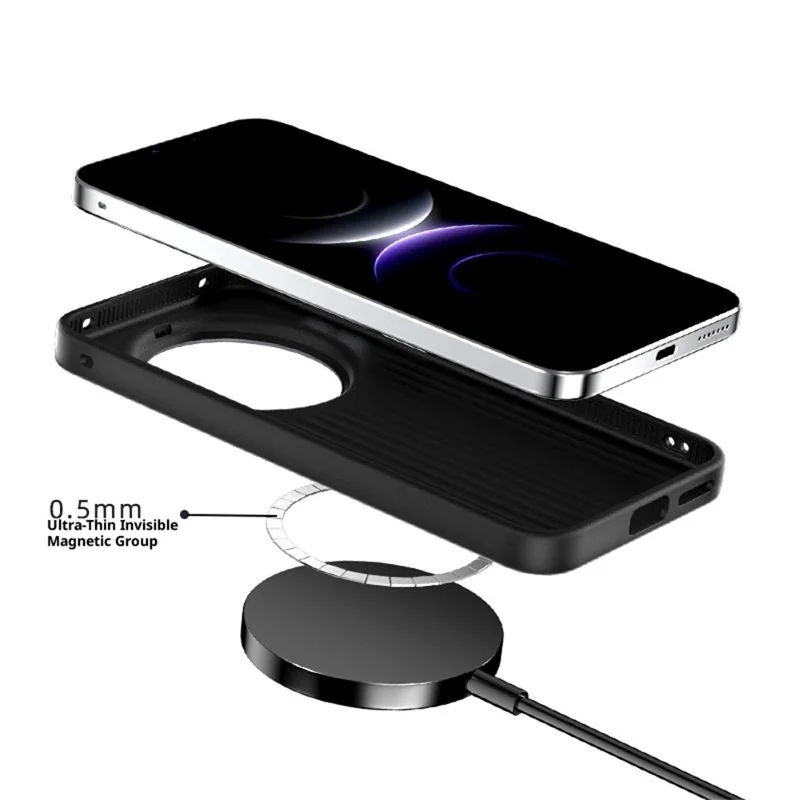 ABEEL Etui magnetyczne do Huawei Mate 80 Pro z nadrukiem, pokrowiec z PC, TPU, aluminium i skóry - Wyjątkowe nr 1