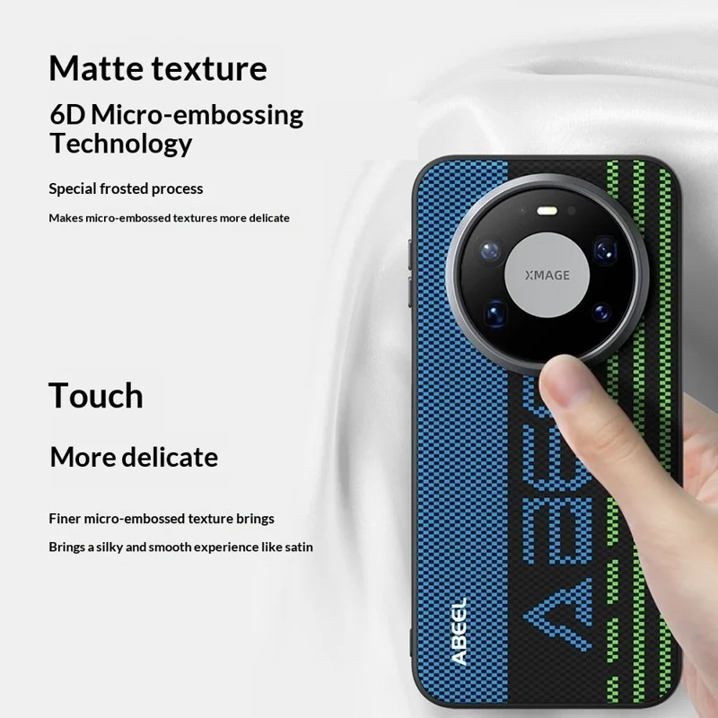 ABEEL Etui magnetyczne do Huawei Mate 80 Pro z nadrukiem, pokrowiec z PC, TPU, aluminium i skóry - Wyjątkowe nr 1