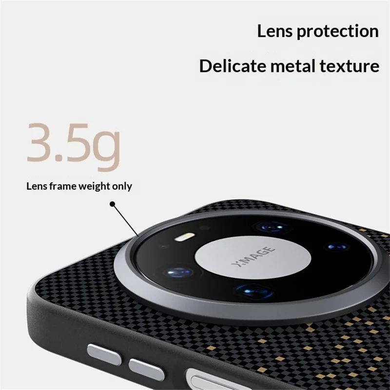 ABEEL Etui magnetyczne do Huawei Mate 80 Pro, ultra cienkie pokrowiec z tworzywa PC i TPU – Wielki Mur