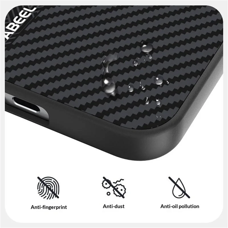 ABEEL Etui magnetyczne do Huawei Mate 80 PC + TPU + Aluminium + Skóra PU - Tekstura 3