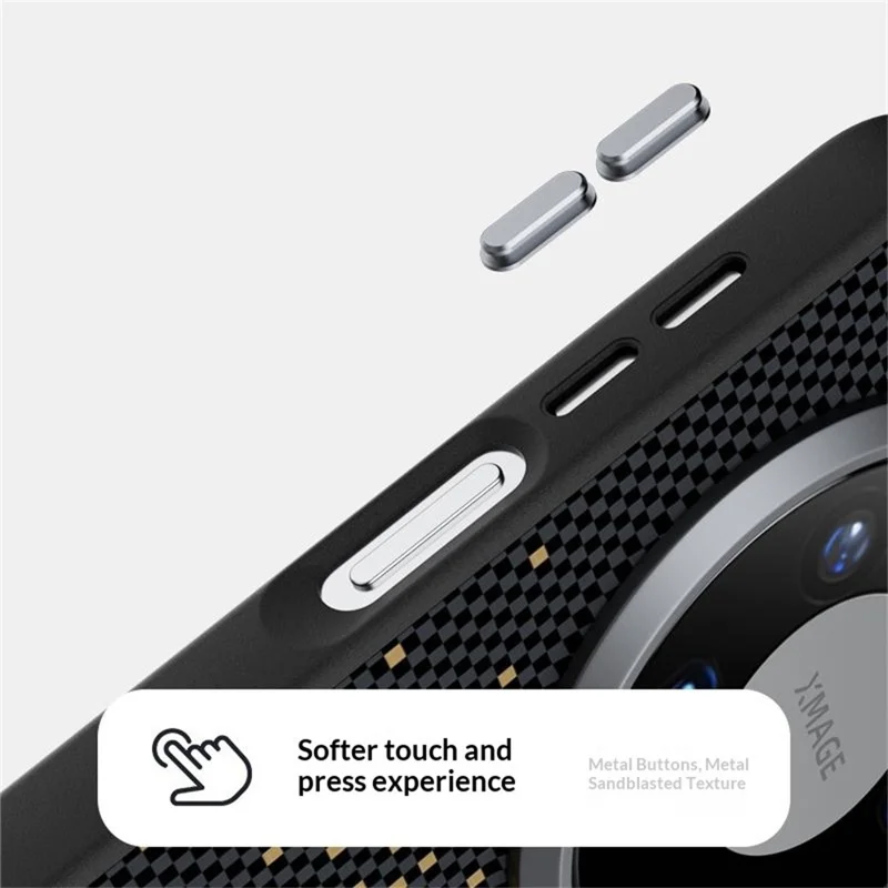 ABEEL etui magnetyczne do Huawei Mate 80, ultracienkie pokrowiec z tworzywa PC i TPU – Wielki Mur