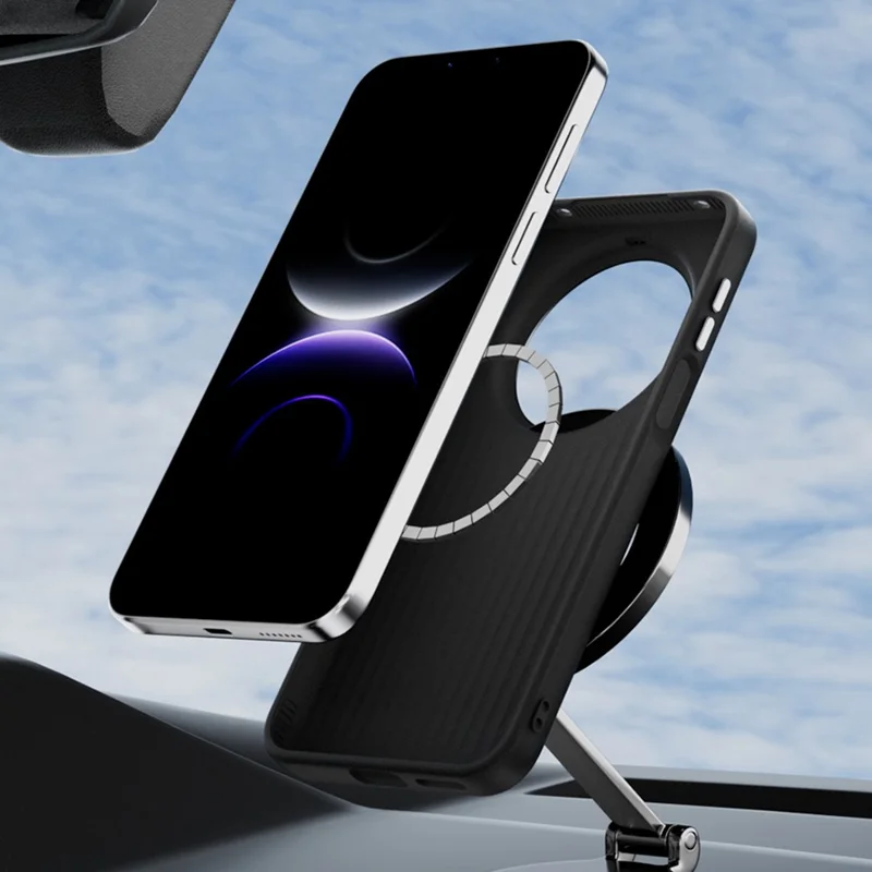 ABEEL etui magnetyczne do Huawei Mate 80, ultracienkie pokrowiec z tworzywa PC i TPU – Wielki Mur