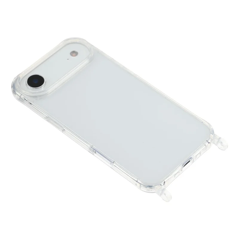 Für iPhone Air Case TPU+PC Umhängetauch Transparente Rückseite