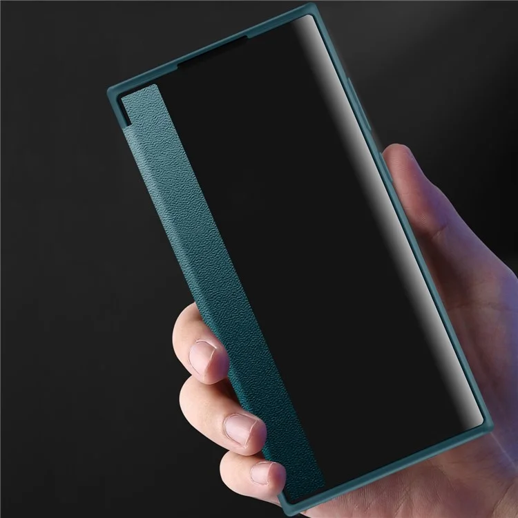 Für Samsung Galaxy S23 Ultra Handyhülle Klapphülle Sturzsicher PU-Leder+TPU+Acryl Hybrid Hülle - Blau