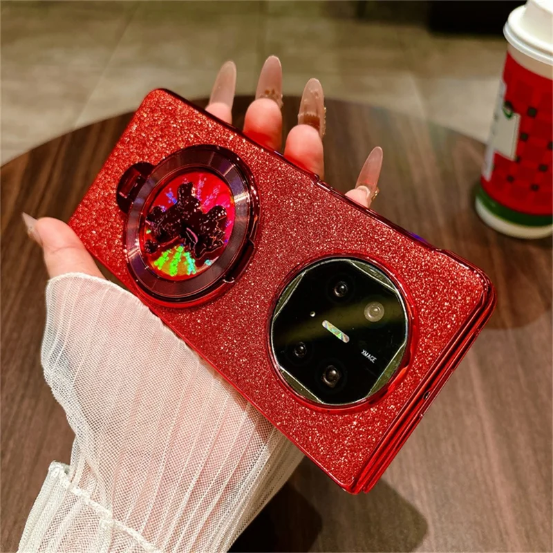 For Huawei Mate X5 Case Carousel Style Rotating Kickstand Hard PC Phone Cover