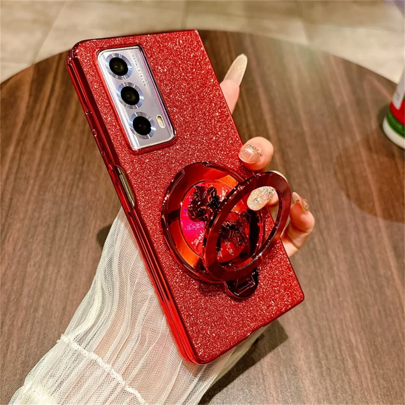 For Honor Magic Vs2 5G Case Carousel Style Rotating Kickstand Hard PC Phone Cover