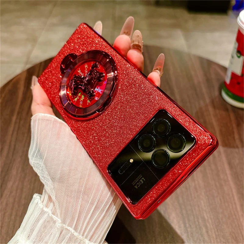 For Xiaomi Mix Fold 3 5G Case Carousel Style Rotating Kickstand Hard PC Phone Cover