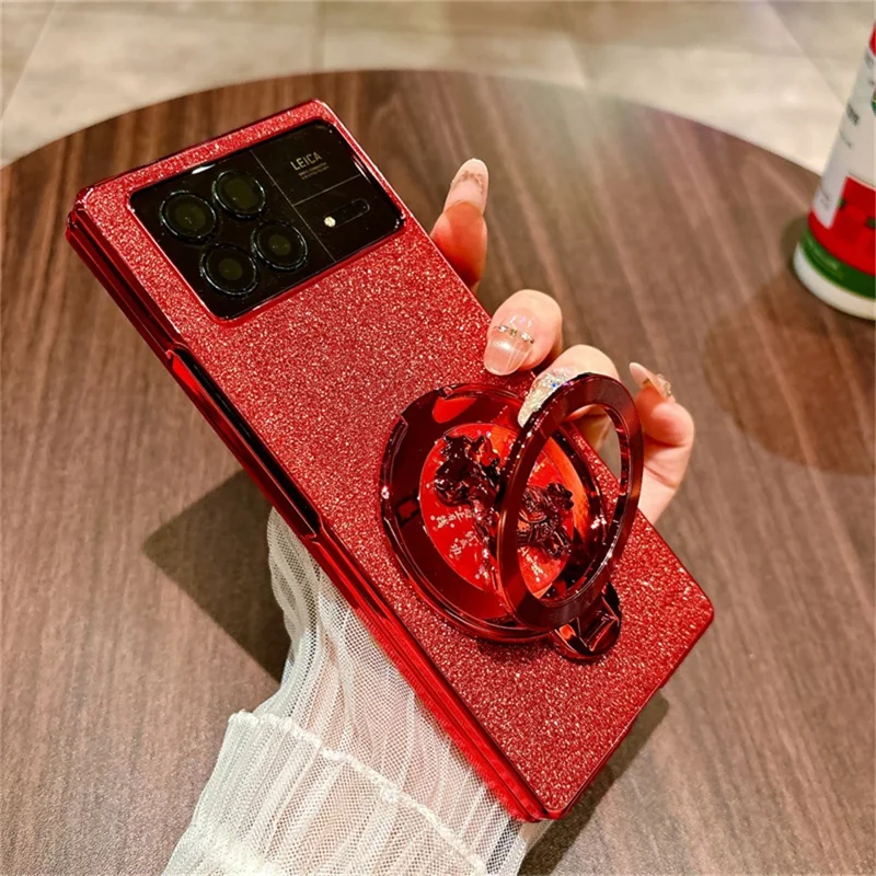 For Xiaomi Mix Fold 3 5G Case Carousel Style Rotating Kickstand Hard PC Phone Cover