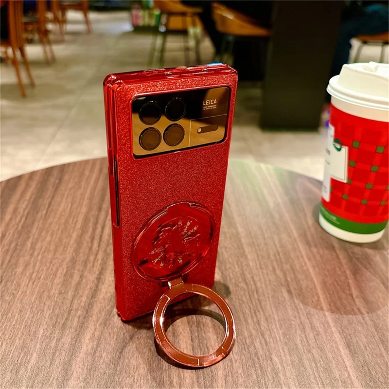 For Xiaomi Mix Fold 3 5G Case Carousel Style Rotating Kickstand Hard PC Phone Cover