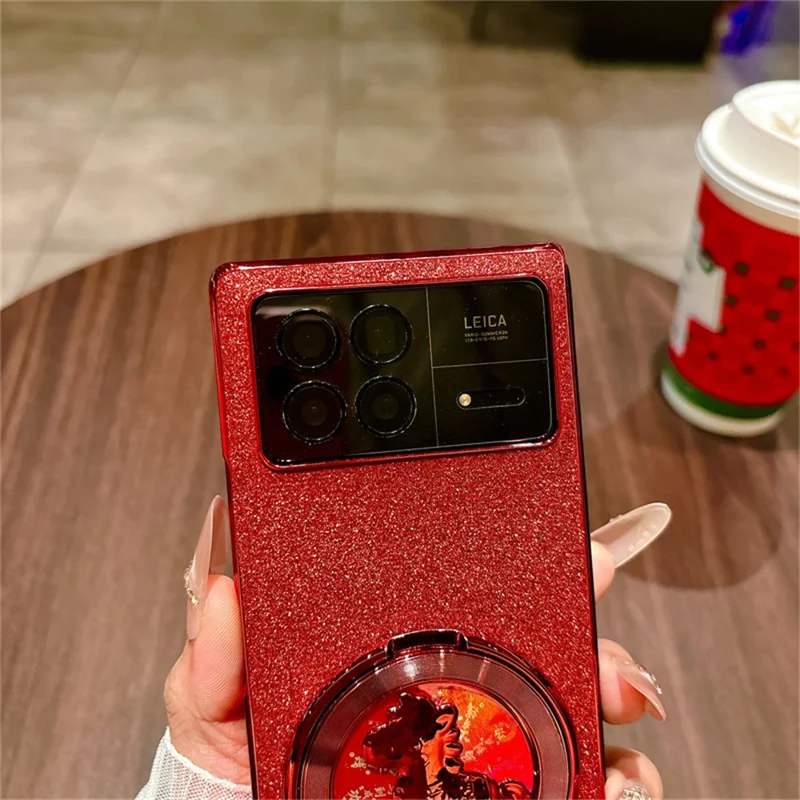 For Xiaomi Mix Fold 3 5G Case Carousel Style Rotating Kickstand Hard PC Phone Cover