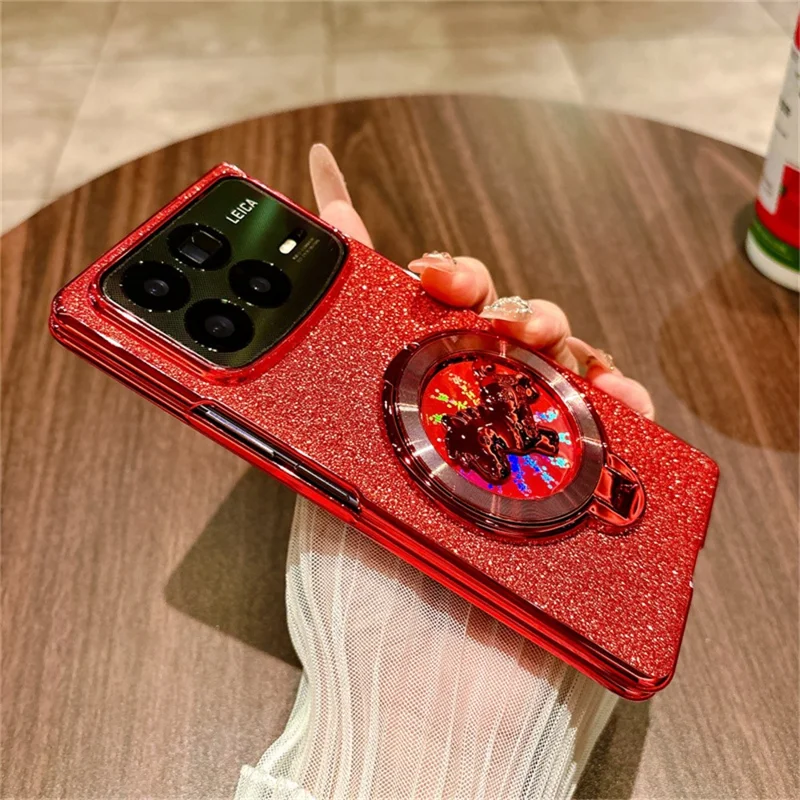 For Xiaomi Mix Fold 4 5G Case Carousel Style Rotating Kickstand Hard PC Phone Cover