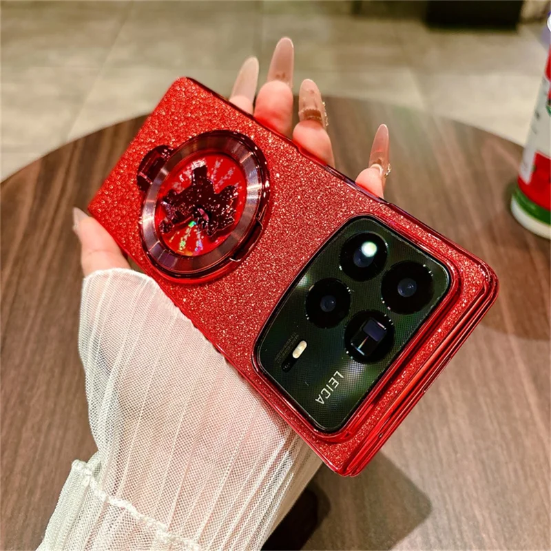 For Xiaomi Mix Fold 4 5G Case Carousel Style Rotating Kickstand Hard PC Phone Cover