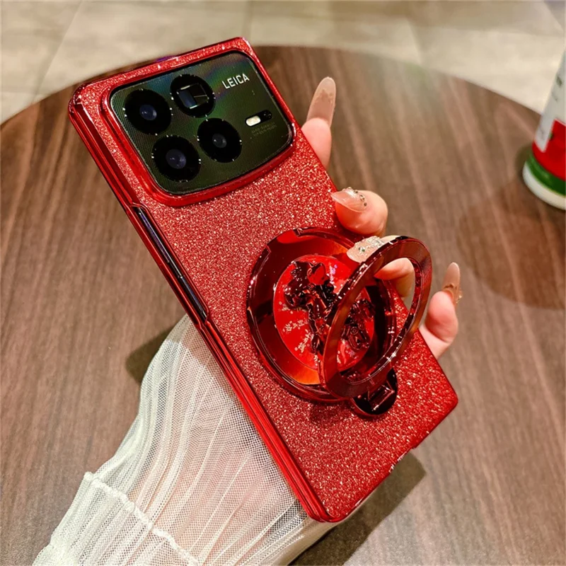 For Xiaomi Mix Fold 4 5G Case Carousel Style Rotating Kickstand Hard PC Phone Cover