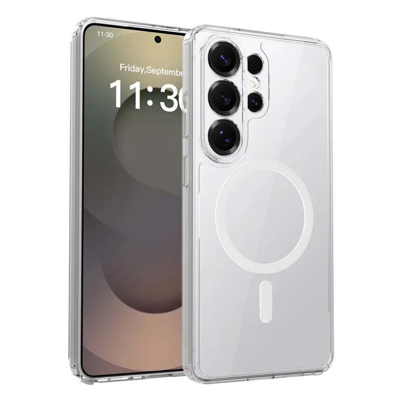 Bulk Purchasing For Samsung Galaxy S26 Ultra Magnetic Case Crystal Clear 1.5mm TPU PC Phone Back Cover