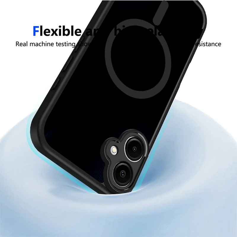 Étui magnétique pour Samsung Galaxy A07 4G / M07 4G / F07 4G, finition mate translucide tactile douce, structure PC + TPU antidéflagrante