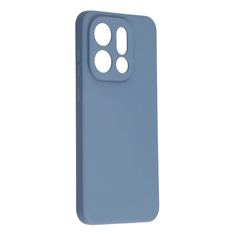 For Oppo Find X9 5G Case TPU Back Soft Anti-Scratch Fiber Lining Phone Cover - Grey