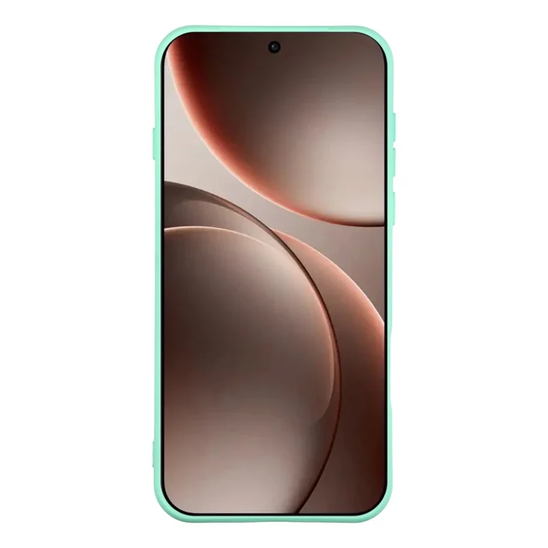 For Oppo Find X9 Pro 5G Case TPU Back Soft Anti-Scratch Fiber Lining Phone Cover - Baby Blue